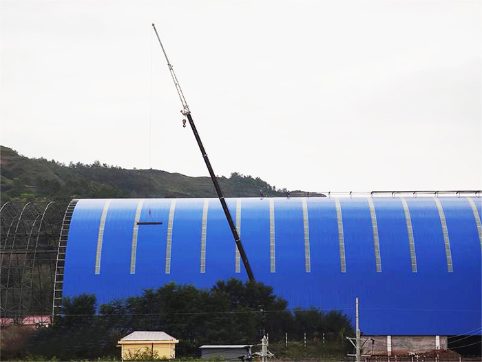 介休煤棚网架工程